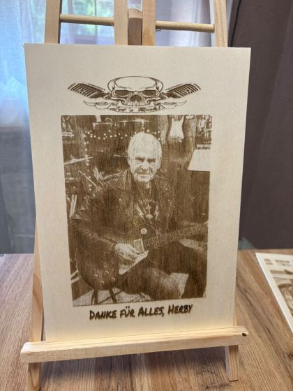 Gravur: Danke für alles, Herby